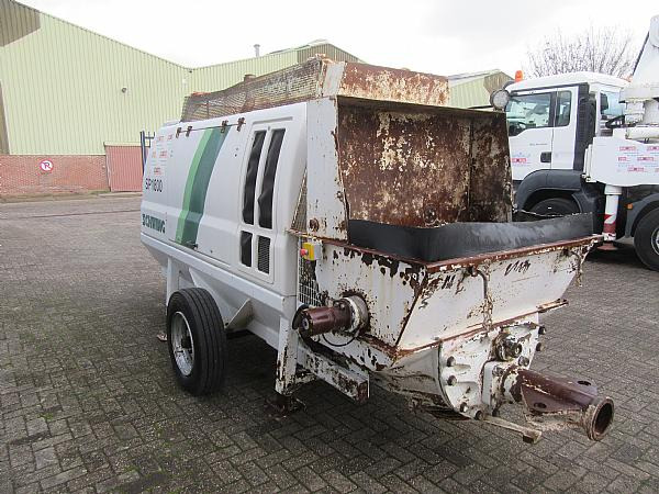 2014 SCHWING SP1800 D 129KW trailer pump - Stationary concrete pump: picture 5 2014 SCHWING SP1800 D 129KW trailer pump - Stationary concrete pump: picture 5