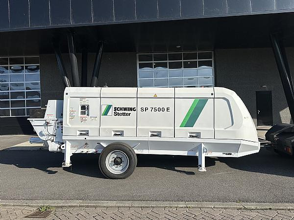 2022 SCHWING SP 7500 E -250 kw trailer pump - Stationary concrete pump: picture 1 2022 SCHWING SP 7500 E -250 kw trailer pump - Stationary concrete pump: picture 1
