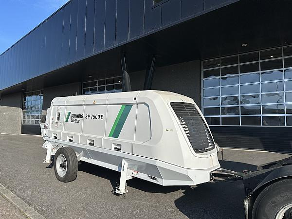 2022 SCHWING SP 7500 E -250 kw trailer pump - Stationary concrete pump: picture 2 2022 SCHWING SP 7500 E -250 kw trailer pump - Stationary concrete pump: picture 2