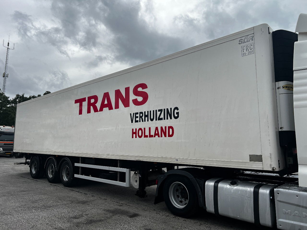 Sor Iberica met Carrier Vector 1800, BPW - Refrigerator semi-trailer: picture 2 Sor Iberica met Carrier Vector 1800, BPW - Refrigerator semi-trailer: picture 2