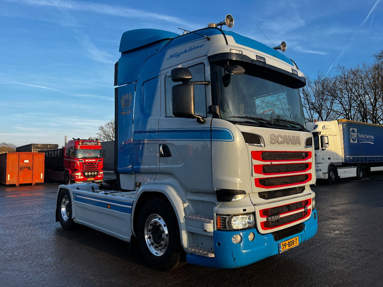 Scania R580 V8 Highline, Kind of the road - Tractor unit: picture 2 Scania R580 V8 Highline, Kind of the road - Tractor unit: picture 2
