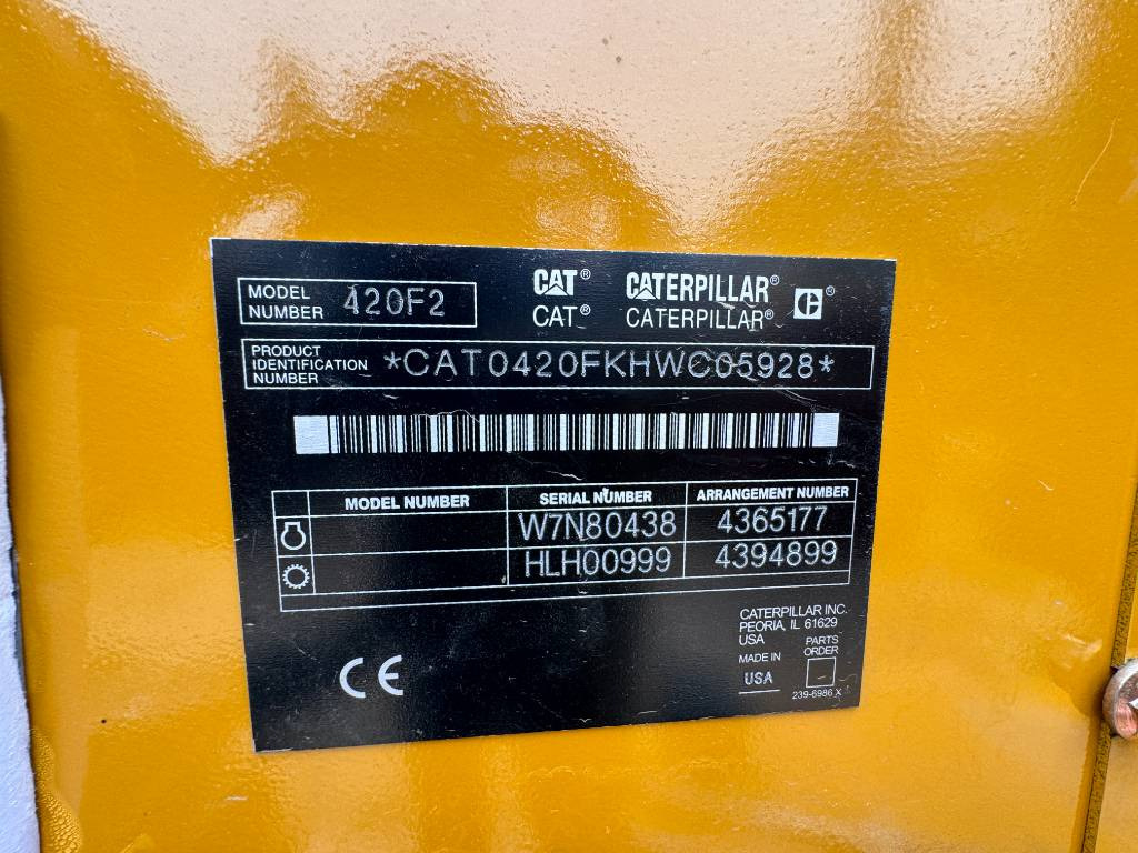 100% new CAT 420 F - Backhoe loader: picture 2 100% new CAT 420 F - Backhoe loader: picture 2