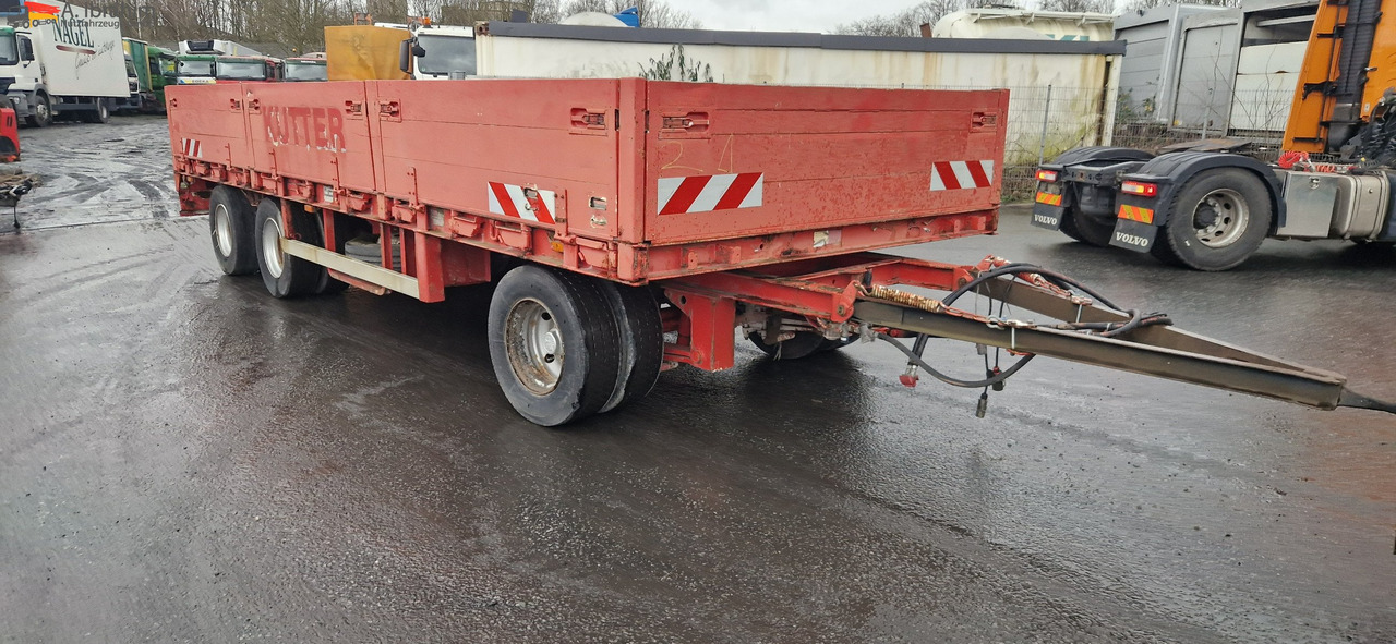 Low loader trailer for transportation of heavy machinery Goldhofer TP-L3-24/80 Bordwände, verbreiterbar, Zustand 3-4: picture 8 Low loader trailer for transportation of heavy machinery Goldhofer TP-L3-24/80 Bordwände, verbreiterbar, Zustand 3-4: picture 8