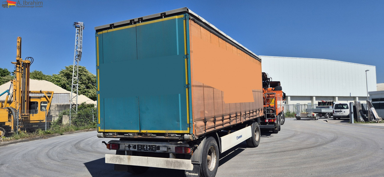 Curtainsider trailer Krone AZP Schiebeplane, Edscha: picture 11 Curtainsider trailer Krone AZP Schiebeplane, Edscha: picture 11