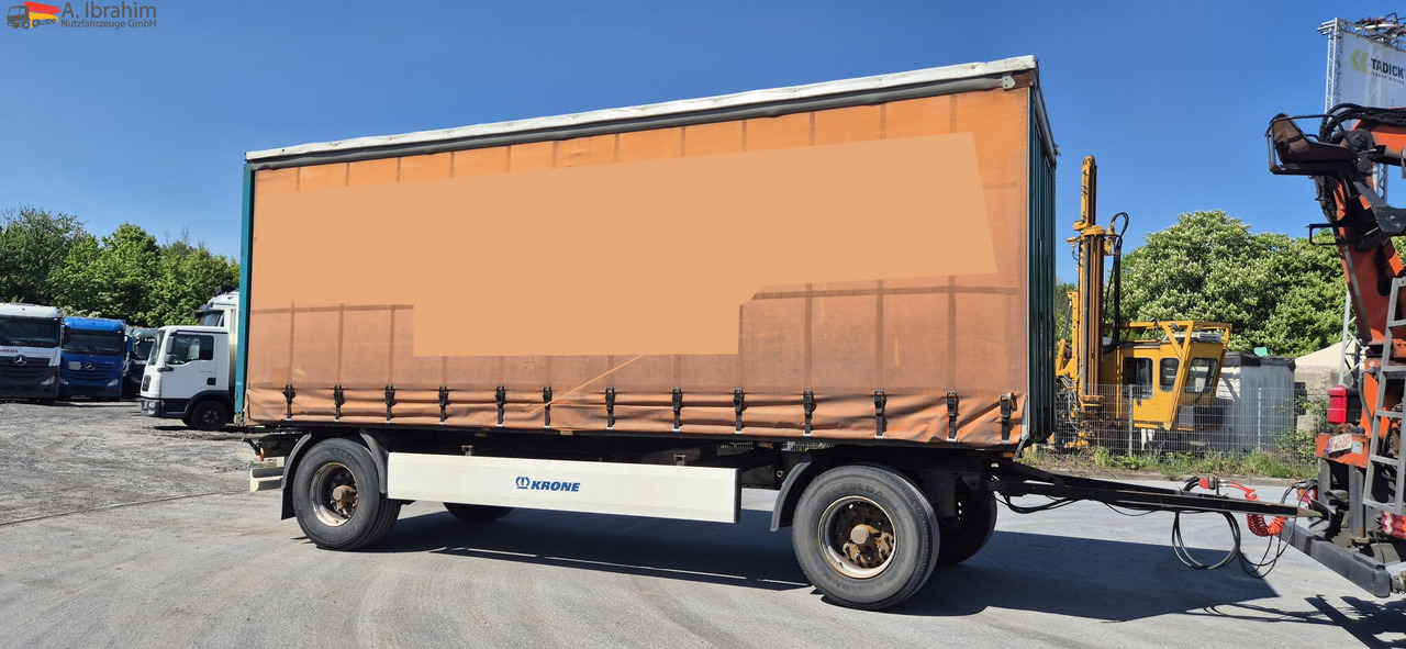 Curtainsider trailer Krone AZP Schiebeplane, Edscha: picture 9 Curtainsider trailer Krone AZP Schiebeplane, Edscha: picture 9