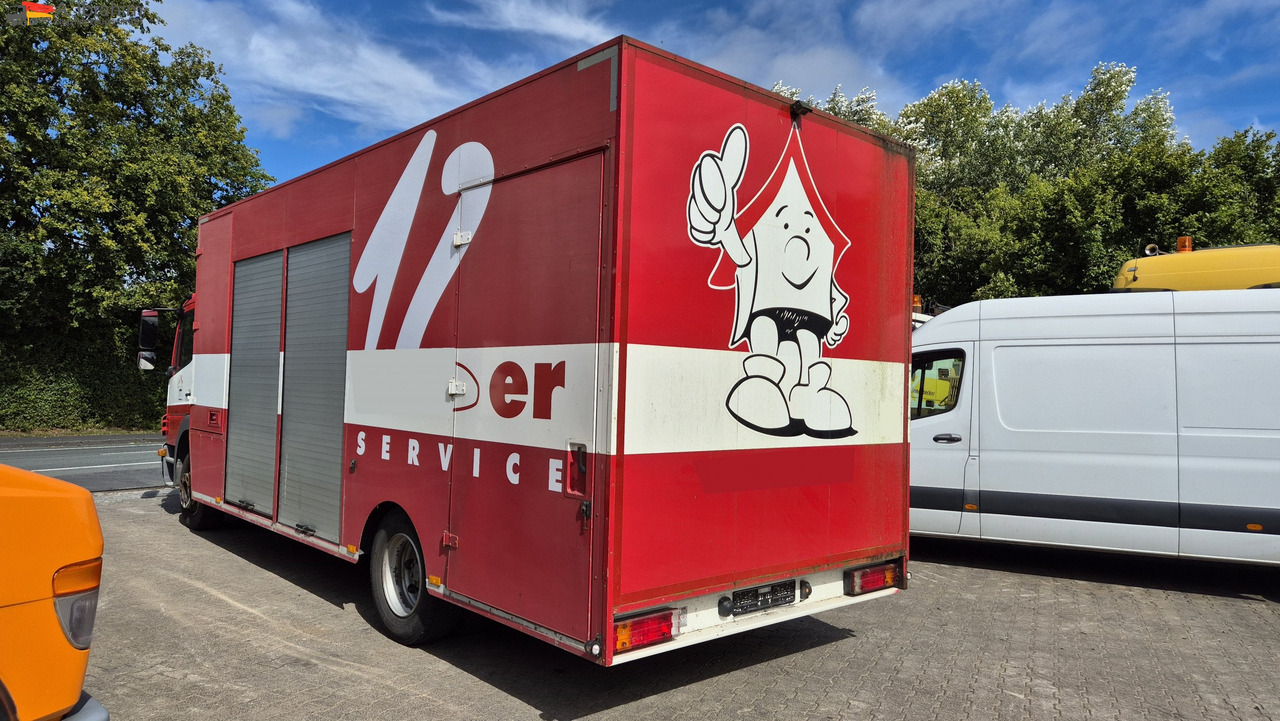 Box truck Mercedes-Benz 1222 Werkstattkoffer mit Regalsystem: picture 11