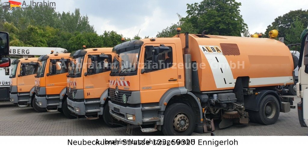 Mercedes-Benz 1823 DB 1823,Optifant 70, einsatzbereit, 3677 h Betriebsstunden - Road sweeper: picture 2 Mercedes-Benz 1823 DB 1823,Optifant 70, einsatzbereit, 3677 h Betriebsstunden - Road sweeper: picture 2