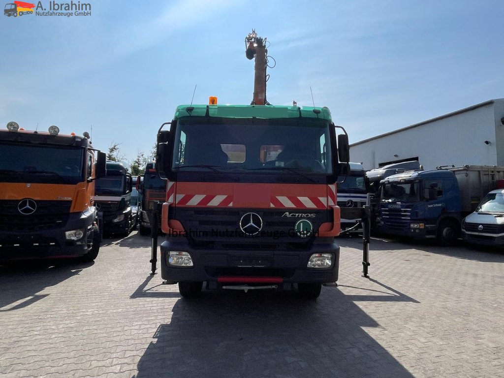 Tipper, Crane truck Mercedes-Benz 1836 Meiller 3-Seiten Kipper, Kran Atlas Atlas 125.2 A2 mit Funk FB: picture 8