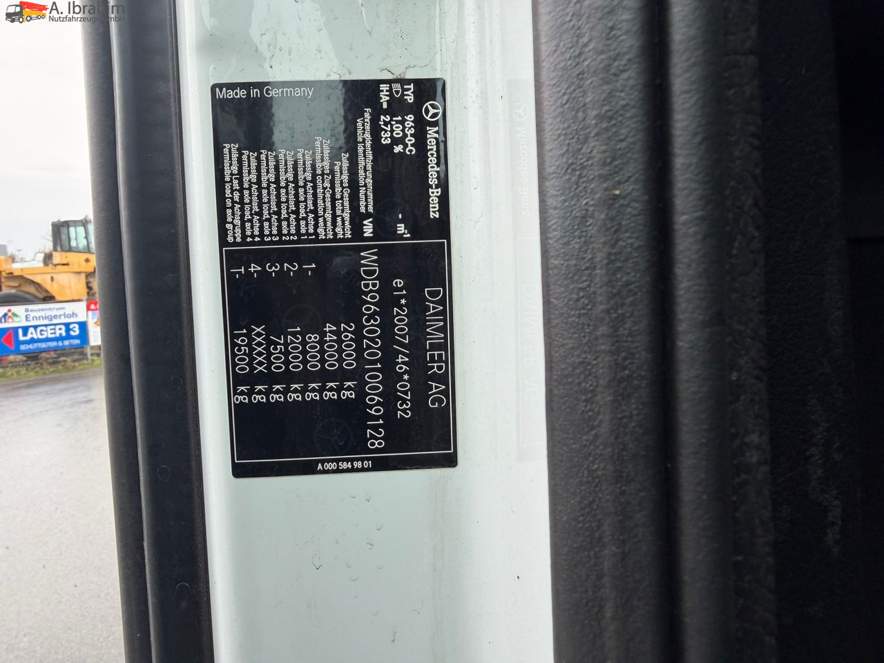 Mercedes-Benz Actros 2543 6x2 | Lift-Lenkachse | Retarder | Klima - Curtainsider truck: picture 3 Mercedes-Benz Actros 2543 6x2 | Lift-Lenkachse | Retarder | Klima - Curtainsider truck: picture 3