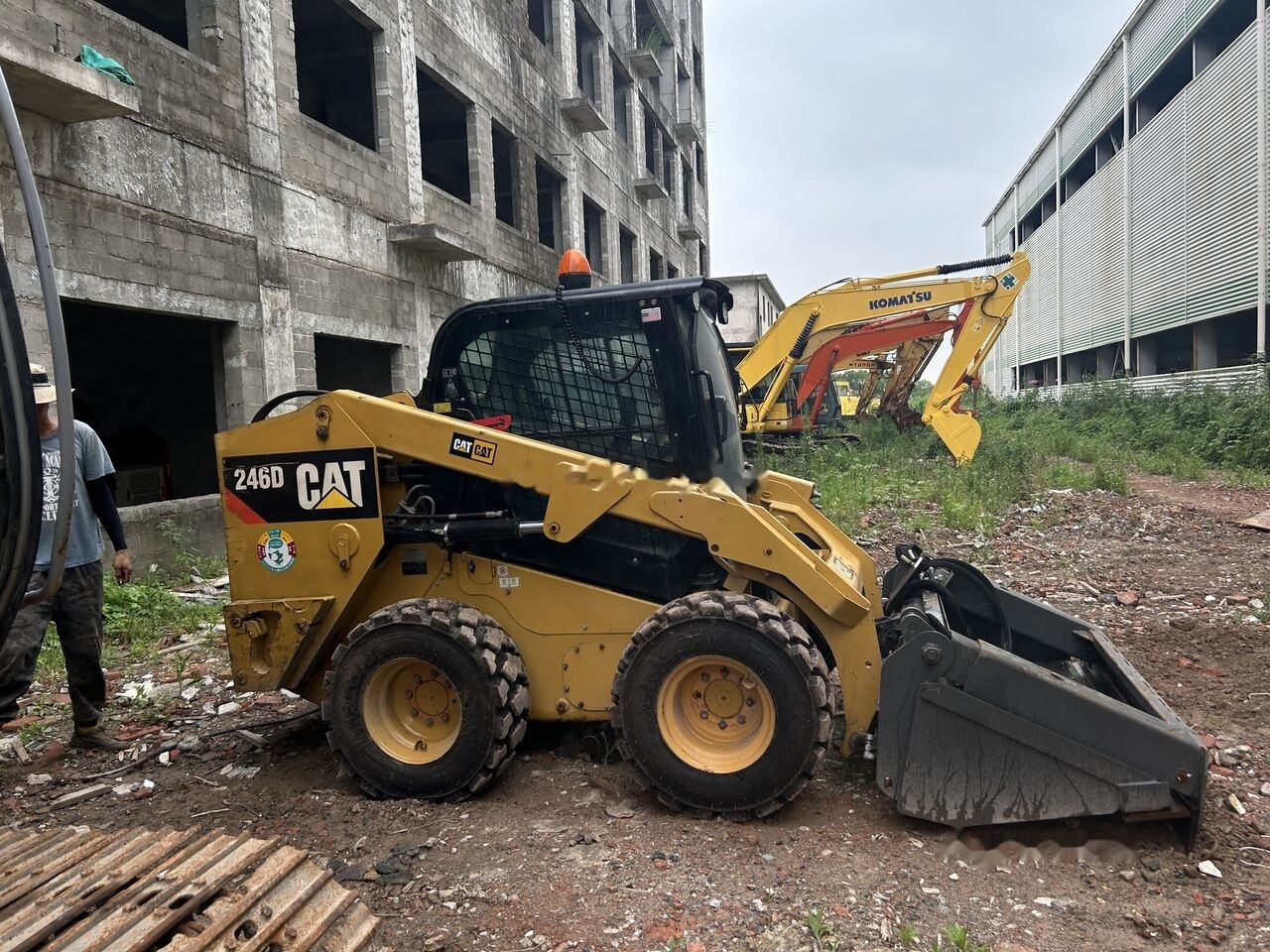 Skid steer loader Caterpillar 246D: picture 9
