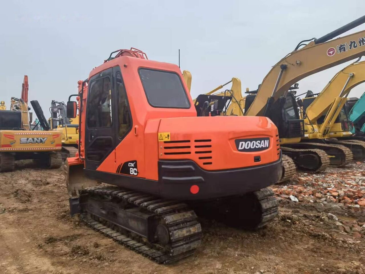 Doosan DX80 - Crawler excavator: picture 5 Doosan DX80 - Crawler excavator: picture 5
