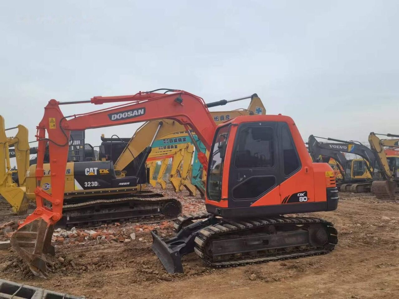 Doosan DX80 - Crawler excavator: picture 1 Doosan DX80 - Crawler excavator: picture 1