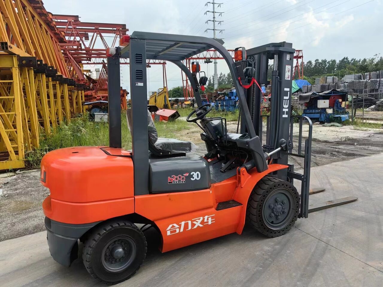 Heli 3tons K30 - Diesel forklift: picture 3 Heli 3tons K30 - Diesel forklift: picture 3