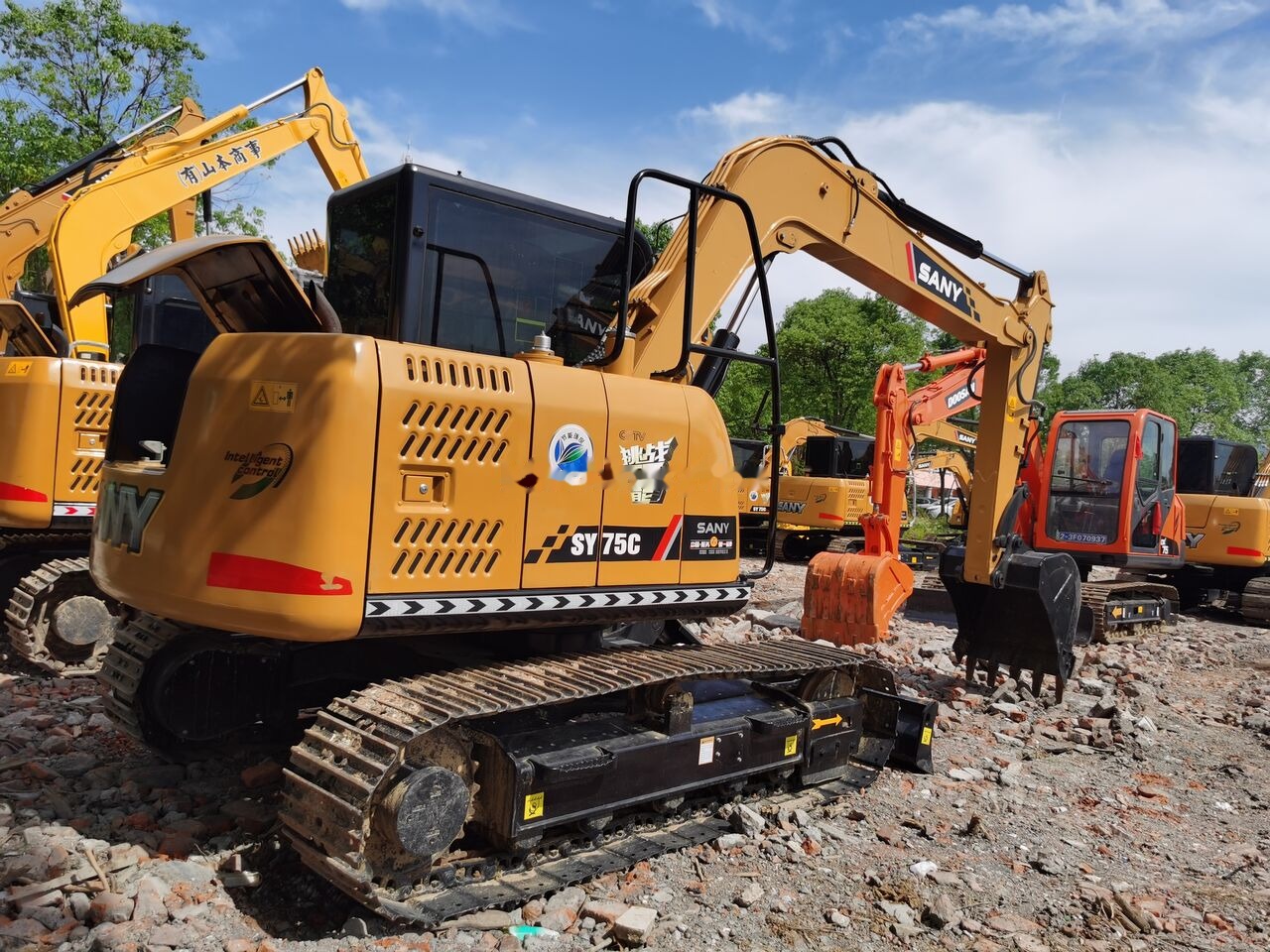 Sany SY75C - Crawler excavator: picture 2 Sany SY75C - Crawler excavator: picture 2