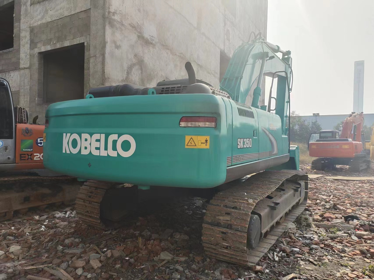 KOBELCO SK350LC-8 - Crawler excavator: picture 5 KOBELCO SK350LC-8 - Crawler excavator: picture 5
