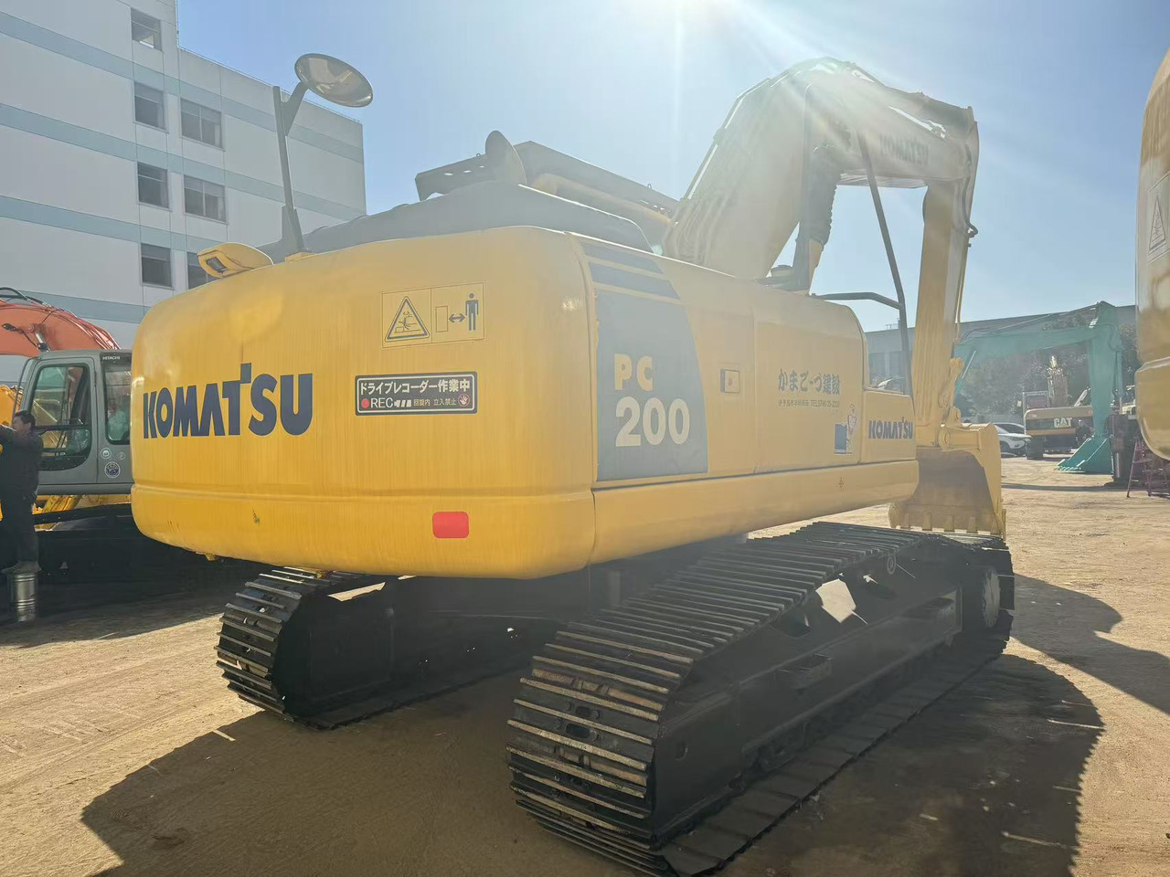 Crawler excavator KOMATSU PC200-8: picture 9 Crawler excavator KOMATSU PC200-8: picture 9
