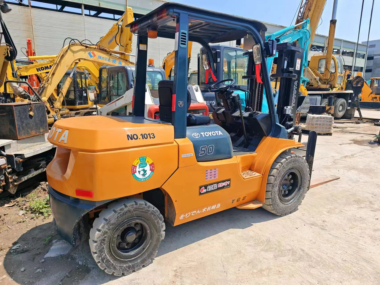 TOYOTA FD50 - Diesel forklift: picture 2 TOYOTA FD50 - Diesel forklift: picture 2