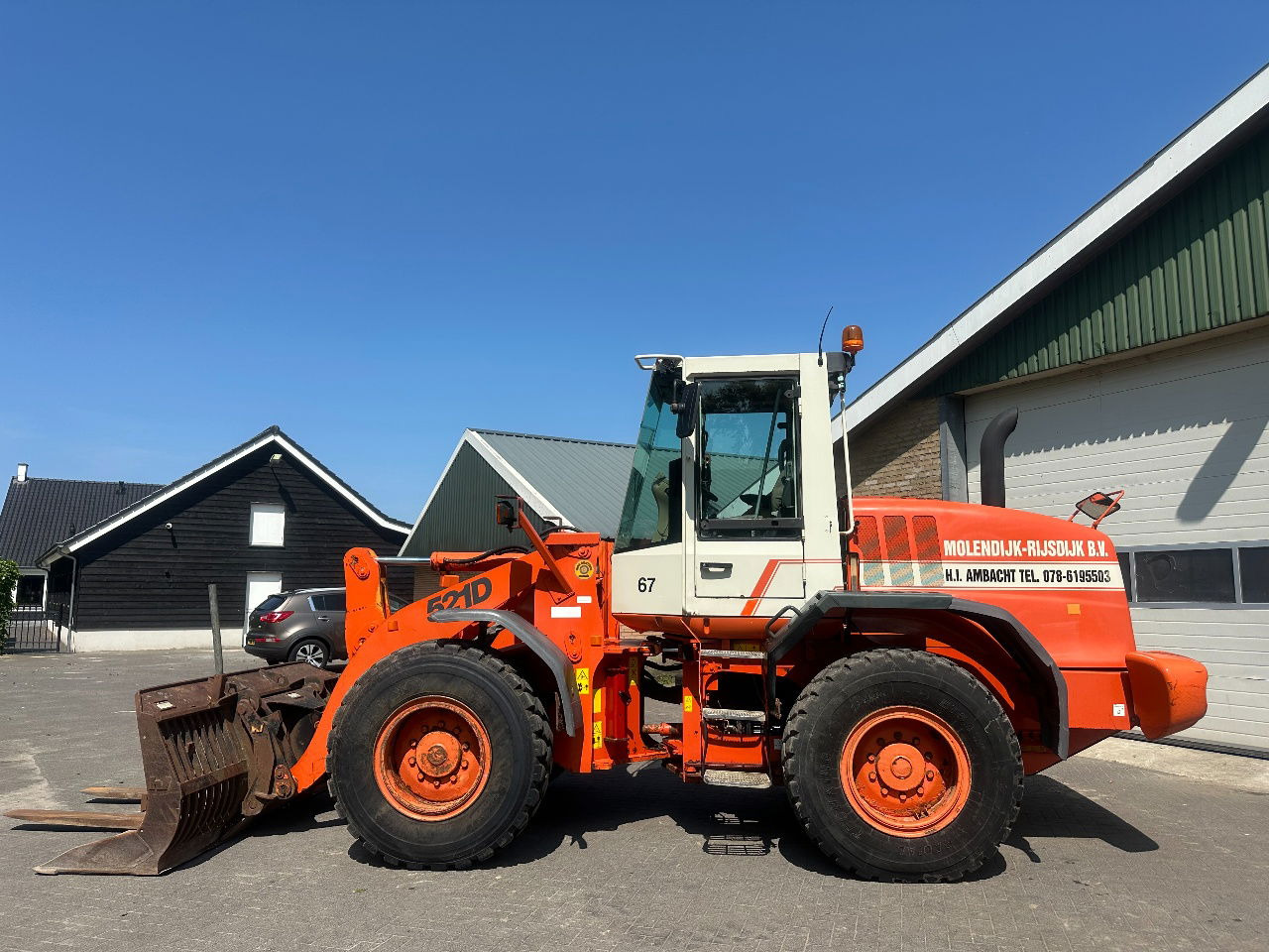Case 521D - Wheel loader: picture 1 Case 521D - Wheel loader: picture 1