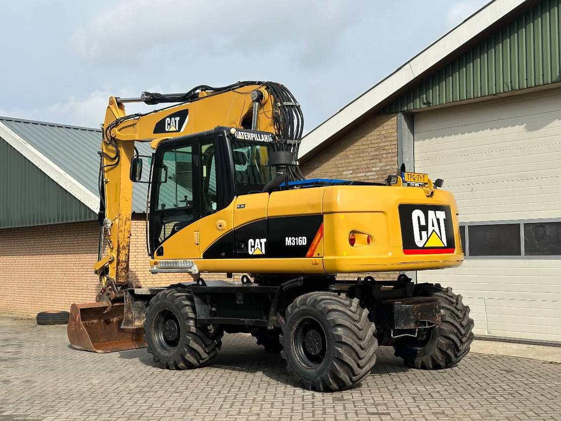 Caterpillar M316D - Wheel excavator: picture 2 Caterpillar M316D - Wheel excavator: picture 2