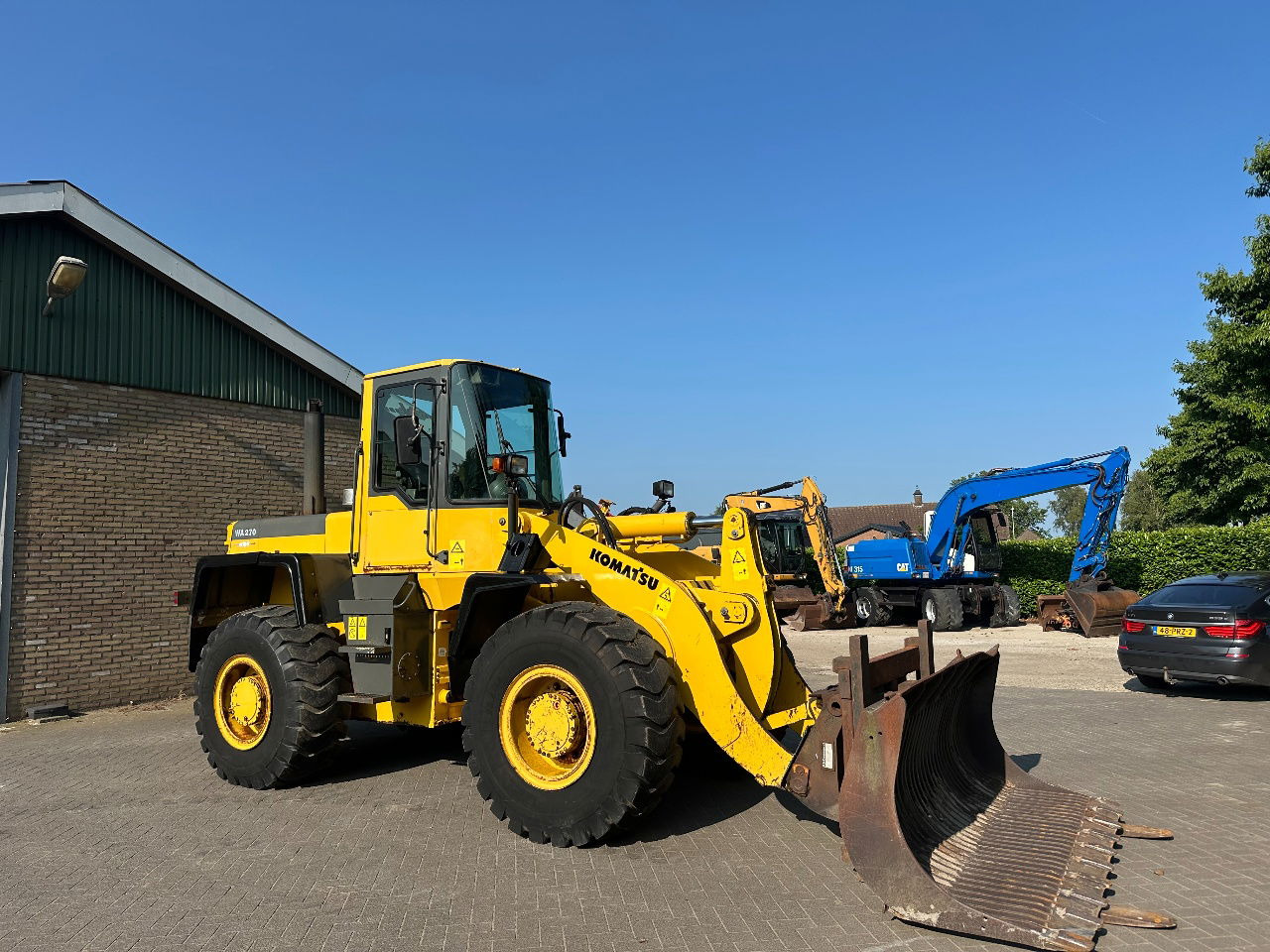 Komatsu WA270-3 - Wheel loader: picture 5 Komatsu WA270-3 - Wheel loader: picture 5