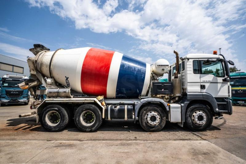 MAN TGS 32 360 BB+ LIEBHERR 9m3 - Concrete mixer truck: picture 3 MAN TGS 32 360 BB+ LIEBHERR 9m3 - Concrete mixer truck: picture 3