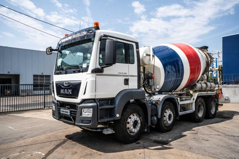 MAN TGS 32 360 BB+ LIEBHERR 9m3 - Concrete mixer truck: picture 1 MAN TGS 32 360 BB+ LIEBHERR 9m3 - Concrete mixer truck: picture 1