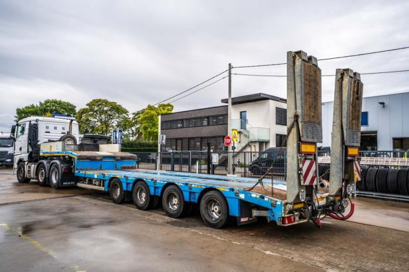 MAX TRAILER MAX TRAILER 110-F-S44+3XSTEERING/DIR. - Low loader semi-trailer: picture 5 MAX TRAILER MAX TRAILER 110-F-S44+3XSTEERING/DIR. - Low loader semi-trailer: picture 5