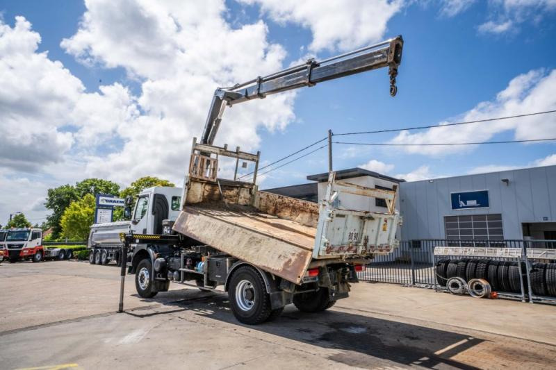 Renault KERAX 370 DXI + TRI BENNE+HIAB 16t/m + 2 EXT - Tipper, Crane truck: picture 5 Renault KERAX 370 DXI + TRI BENNE+HIAB 16t/m + 2 EXT - Tipper, Crane truck: picture 5