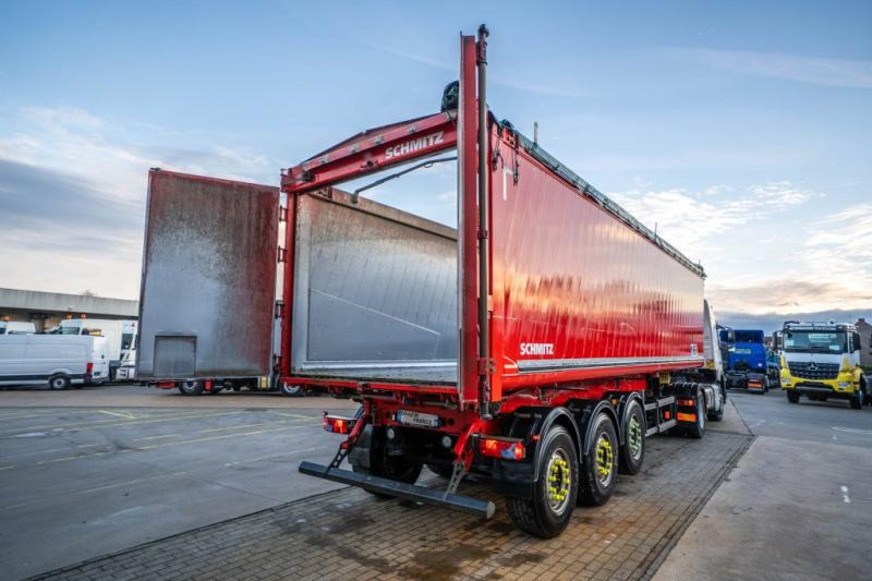 Tipper semi-trailer Schmitz ALU-52m3 (GRAIN/CEREALIERE/GETREIDE)+BACHE: picture 8