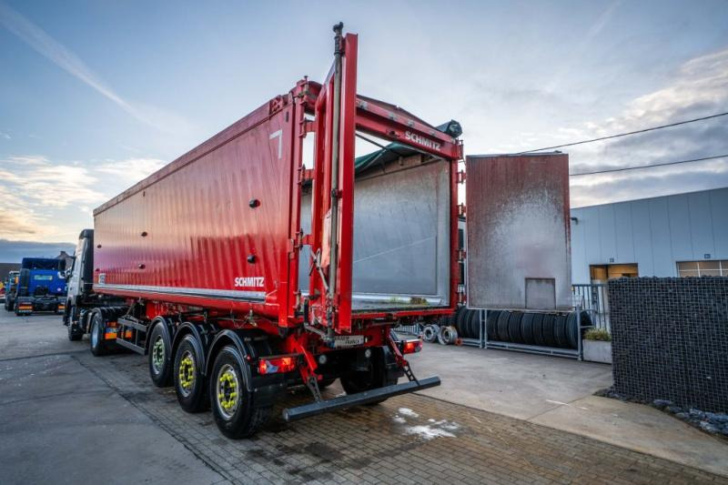 Tipper semi-trailer Schmitz ALU-52m3 (GRAIN/CEREALIERE/GETREIDE)+BACHE: picture 9