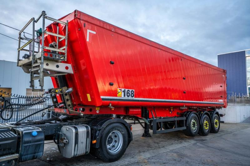 Schmitz ALU-52m3 (GRAIN/CEREALIERE/GETREIDE)+BACHE - Tipper semi-trailer: picture 1 Schmitz ALU-52m3 (GRAIN/CEREALIERE/GETREIDE)+BACHE - Tipper semi-trailer: picture 1