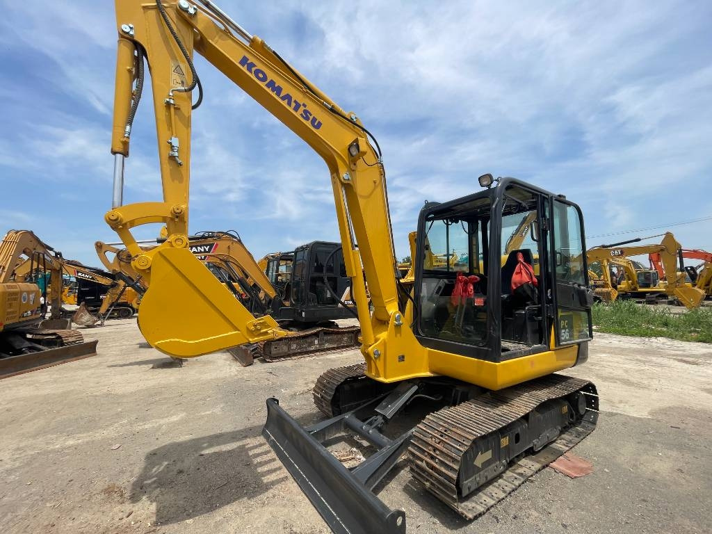 Komatsu PC 56 - Mini excavator: picture 1 Komatsu PC 56 - Mini excavator: picture 1
