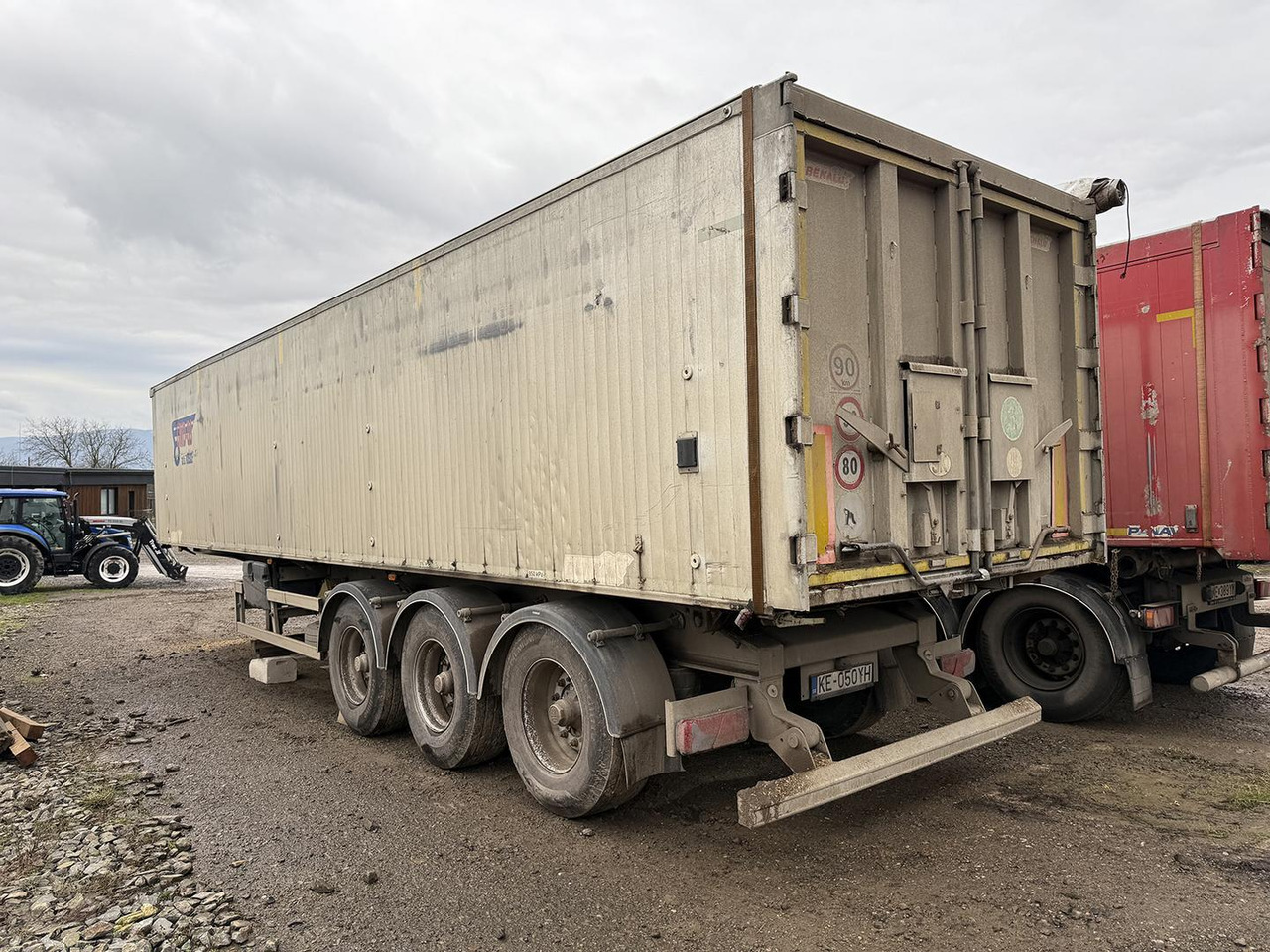 Benalu OZ, 4180/II, Sklápací hliníkový náves - Tipper semi-trailer: picture 1 Benalu OZ, 4180/II, Sklápací hliníkový náves - Tipper semi-trailer: picture 1
