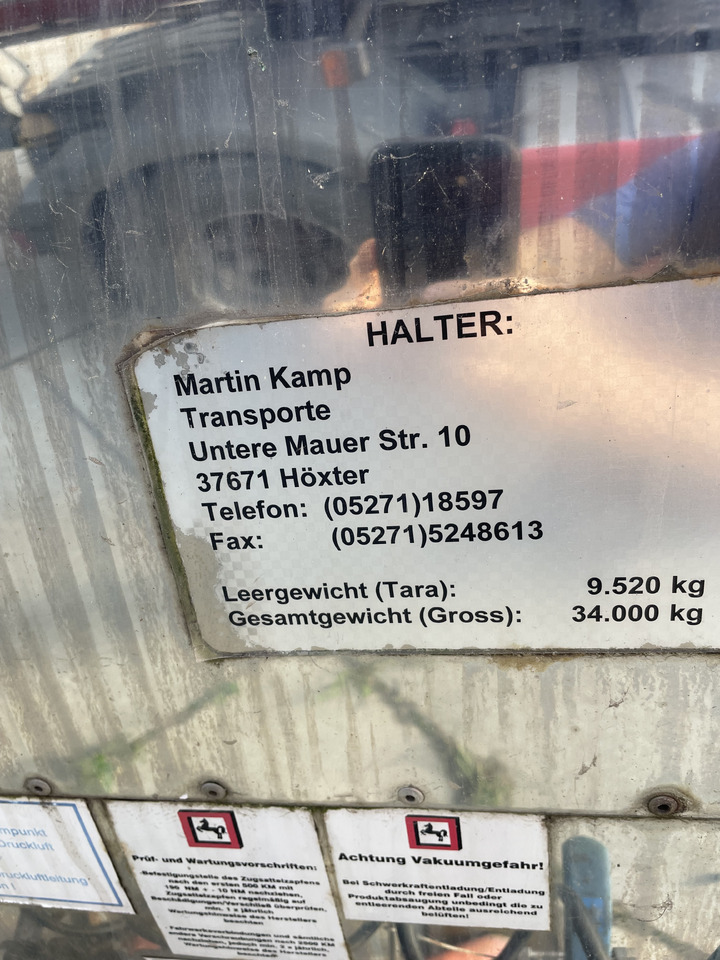 Klaeser TSA 55 C - Tank semi-trailer: picture 5 Klaeser TSA 55 C - Tank semi-trailer: picture 5