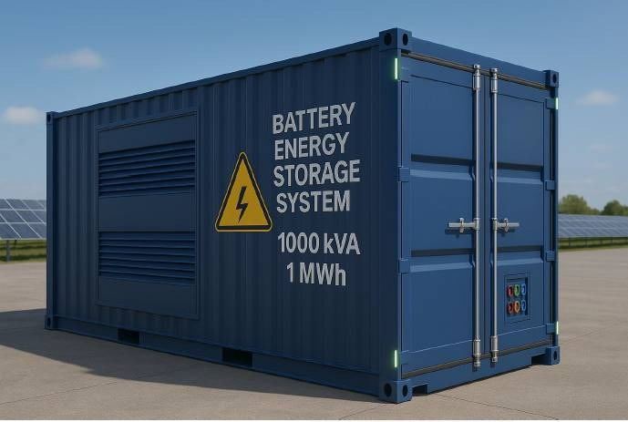 Battery container - 1MWh - 1000kVA - DPX-50701 - Generator set: picture 1 Battery container - 1MWh - 1000kVA - DPX-50701 - Generator set: picture 1
