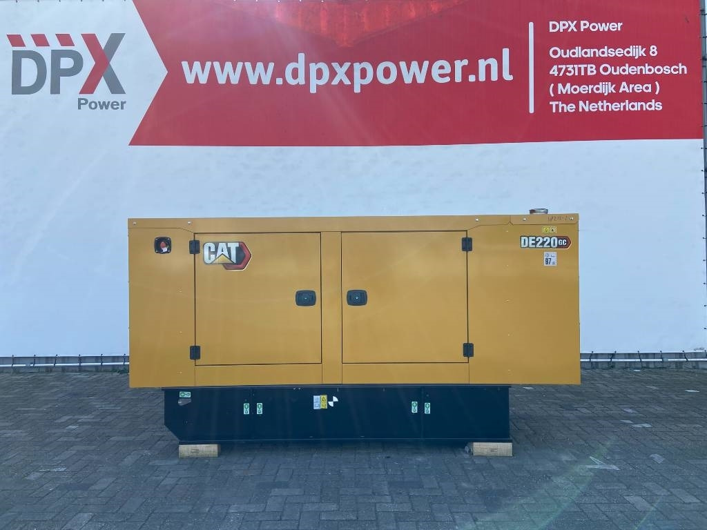 CAT DE220GC - 220 kVA Stand-by Generator - DPX-18212 - Generator set: picture 1 CAT DE220GC - 220 kVA Stand-by Generator - DPX-18212 - Generator set: picture 1