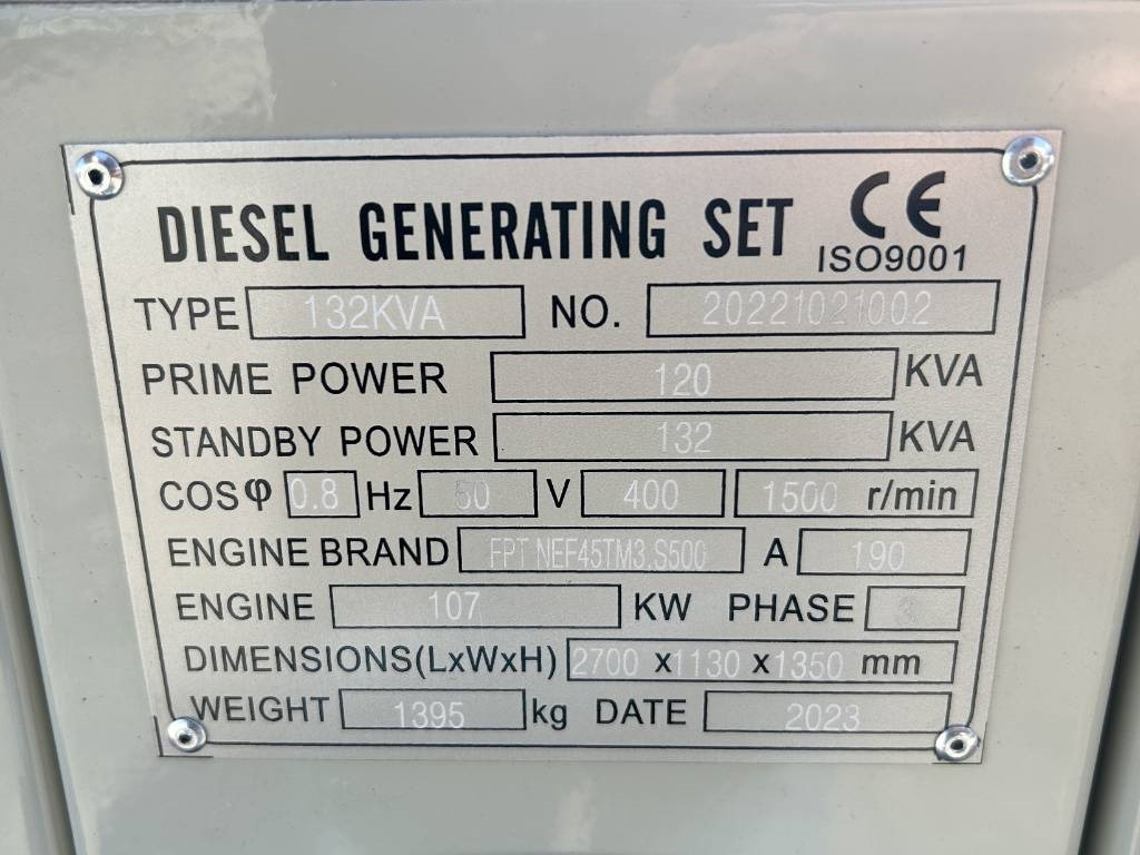 Iveco NEF45TM3 - 132 kVA Generator - DPX-19792 - Generator set: picture 4 Iveco NEF45TM3 - 132 kVA Generator - DPX-19792 - Generator set: picture 4