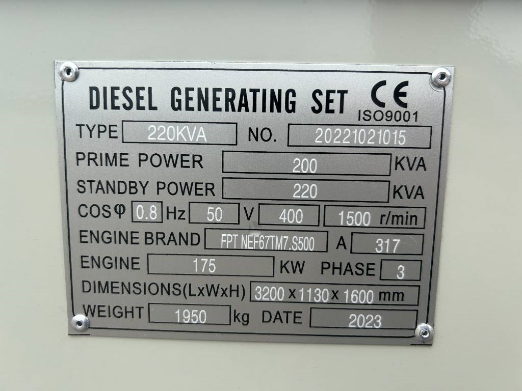 Iveco NEF67TM7 - 220 kVA Generator - DPX-19794 - Generator set: picture 4 Iveco NEF67TM7 - 220 kVA Generator - DPX-19794 - Generator set: picture 4