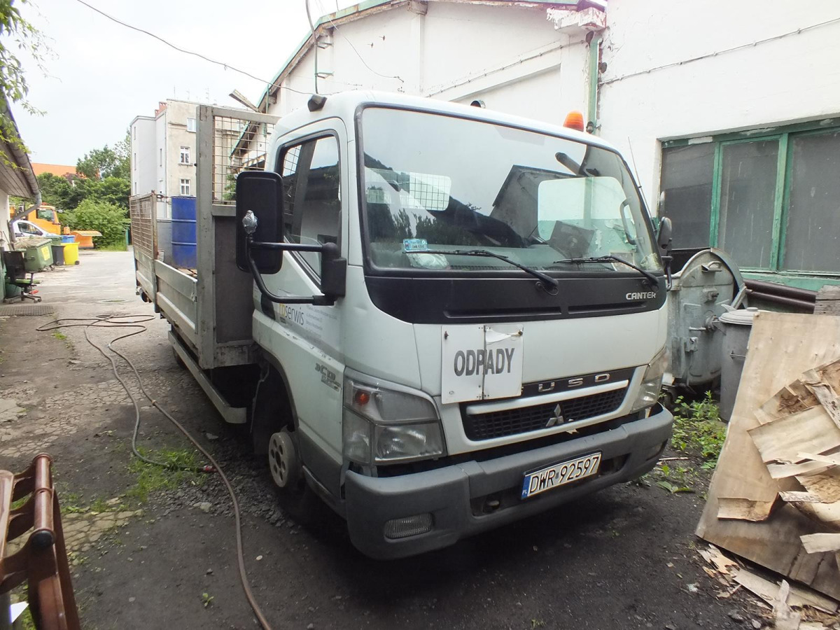 Dropside/ Flatbed truck MITSUBISHI CANTER SKRZYNIA: picture 1