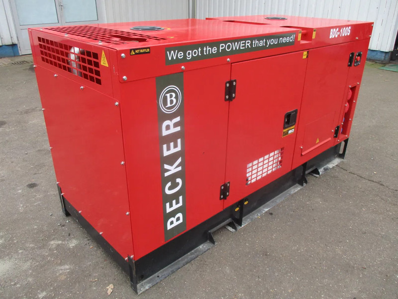 Becker BDG-100S , New Diesel generator , 100 KVA, 3 Phase - Generator set: picture 1 Becker BDG-100S , New Diesel generator , 100 KVA, 3 Phase - Generator set: picture 1