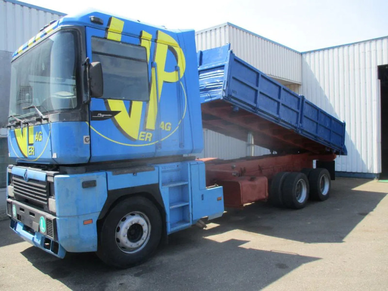 Renault Magnum AE 385 Magnum AE 385 , Manual , 6x4 , 3 Way Tipper , Spring suspension - Tipper: picture 1 Renault Magnum AE 385 Magnum AE 385 , Manual , 6x4 , 3 Way Tipper , Spring suspension - Tipper: picture 1
