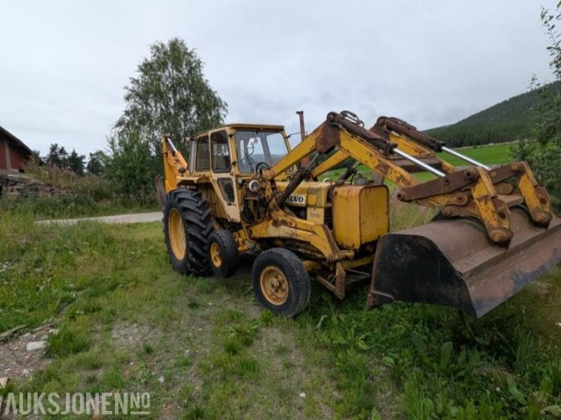 1970 Volvo BM 650 traktorgraver med Hymas 61 graver - Motorredskap - Farm tractor: picture 2 1970 Volvo BM 650 traktorgraver med Hymas 61 graver - Motorredskap - Farm tractor: picture 2