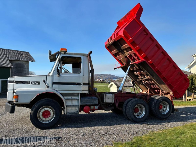 1984 Scania T112H 6X2 LC38, Veteran snutebil med tipp - Tipper: picture 2 1984 Scania T112H 6X2 LC38, Veteran snutebil med tipp - Tipper: picture 2