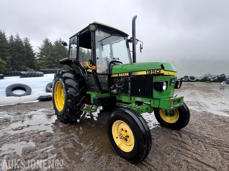 1988 John Deere 1950 POWER SYNCHRON med toppstag og triangelfeste - Farm tractor: picture 3 1988 John Deere 1950 POWER SYNCHRON med toppstag og triangelfeste - Farm tractor: picture 3