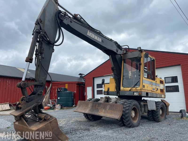 1996 Åkerman EW130C Hjulgraver - Excavator: picture 1 1996 Åkerman EW130C Hjulgraver - Excavator: picture 1