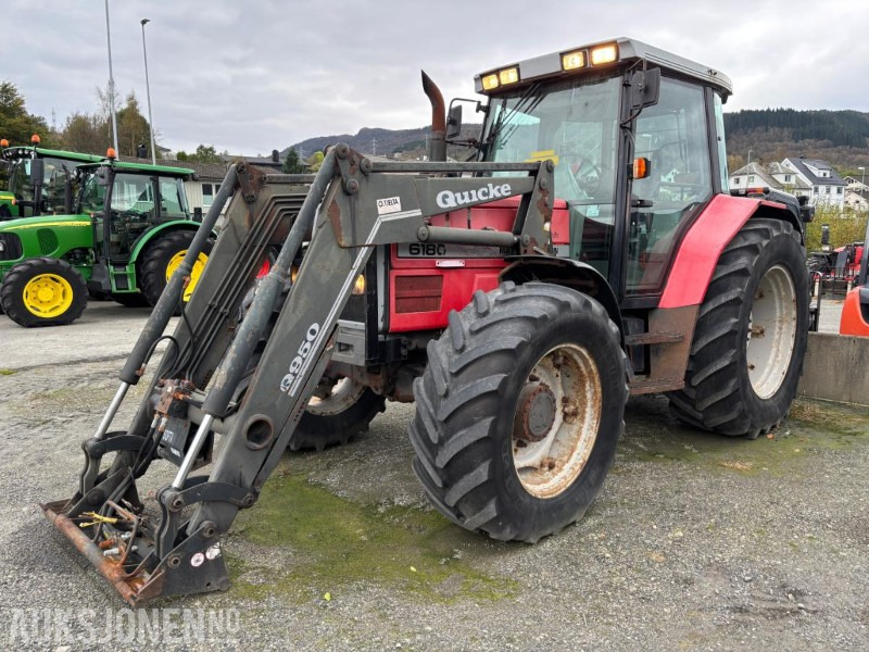 1996 Massey Ferguson 6180. Quicke Q950 Frontlaster - Farm tractor: picture 2 1996 Massey Ferguson 6180. Quicke Q950 Frontlaster - Farm tractor: picture 2