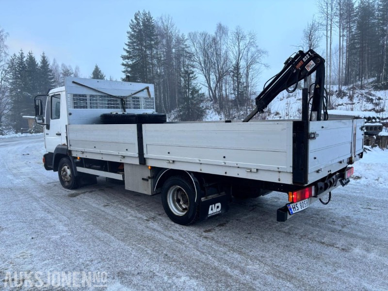 2000 MAN 8.163 LLC MED HIAB KRAN - Crane truck: picture 3 2000 MAN 8.163 LLC MED HIAB KRAN - Crane truck: picture 3