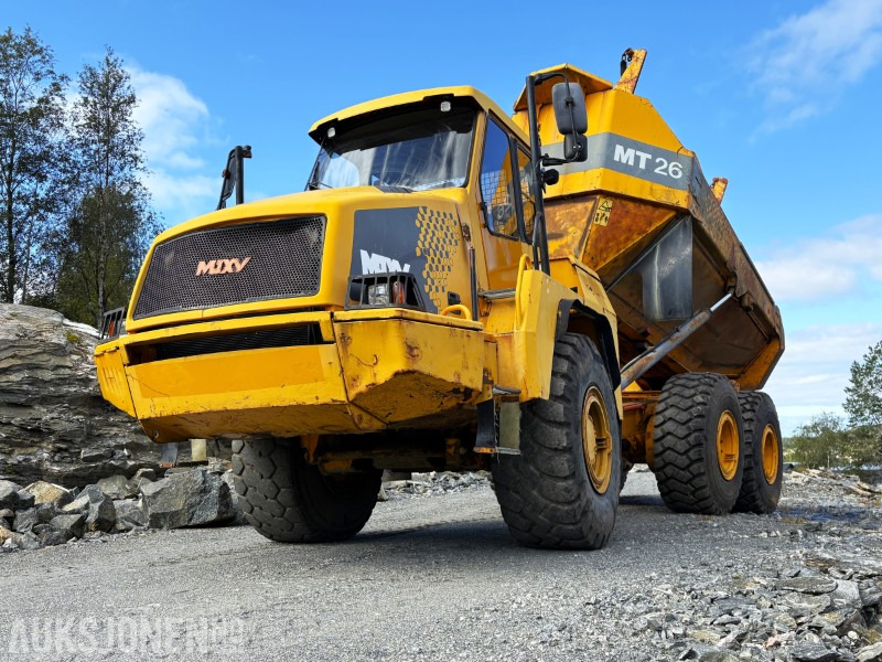 2002 Moxy MT26 - KUN 13 963 motortimer - registrert på sorte skilter - Dumper: picture 1 2002 Moxy MT26 - KUN 13 963 motortimer - registrert på sorte skilter - Dumper: picture 1
