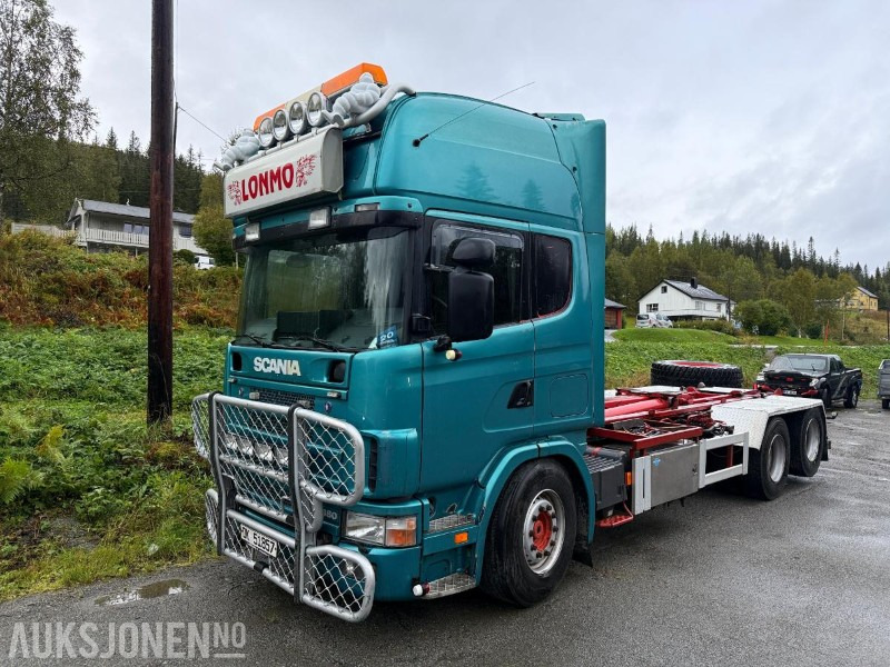 2002 Scania R480 6X2 V8 Krokløft EURO3 - Hook lift truck: picture 1 2002 Scania R480 6X2 V8 Krokløft EURO3 - Hook lift truck: picture 1
