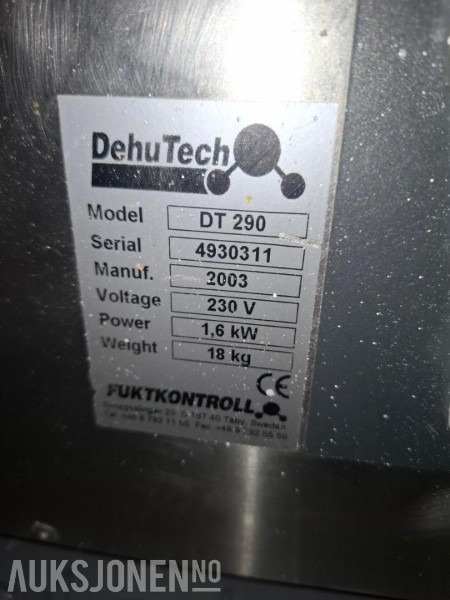 2003 DEHUTECH DA/DT-250 1FAS-230V - Construction equipment: picture 2 2003 DEHUTECH DA/DT-250 1FAS-230V - Construction equipment: picture 2